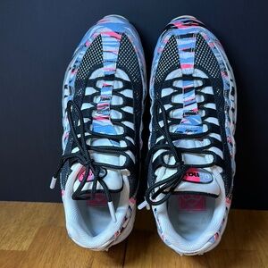 Nike Air Max 95 black/white/blue/pink